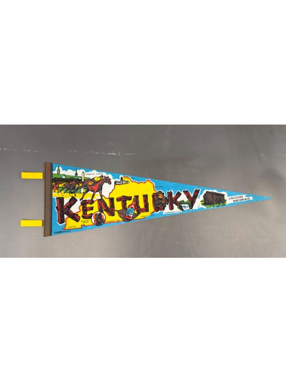 Vintage Kentucky state pennant